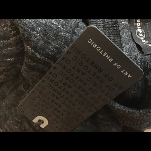 Art of Rhetoric black/gray sweater size large - Picture 5 of 5